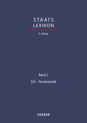Cover von Staatslexikon