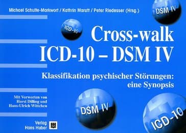 Cover von Crosswalk ICD-10 - DSM IV