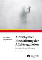 Cover von Alexithymie: Eine Störung der Affektregulation