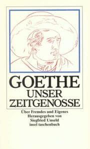 Cover von Goethe, unser Zeitgenosse