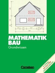 Cover von Mathematik Bau Grundwissen