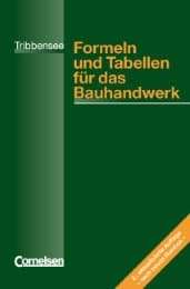 Cover von Formeln und Tabellen für das Bauhandwerk