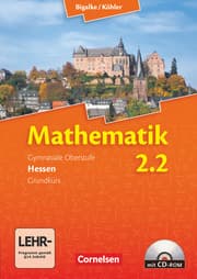 Cover von Bigalke/Köhler: Mathematik - Hessen - Bisherige Ausgabe - Band 2.2: Grundkurs - 2. Halbjahr
