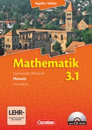 Cover von Bigalke/Köhler: Mathematik - Hessen - Bisherige Ausgabe - Band 3.1: Grundkurs - 3. Halbjahr