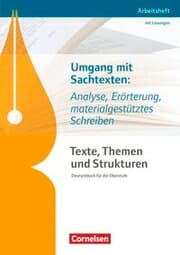 Cover von Texte, Themen und Strukturen - Arbeitshefte - Abiturvorbereitung-Themenhefte (Neubearbeitung)