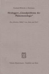 Cover von Heideggers 'Grundprobleme der Phänomenologie'