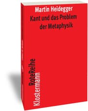 Cover von Kant und das Problem der Metaphysik