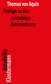 Cover von Prologe zu den Aristoteles-Kommentaren