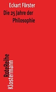 Cover von Die 25 Jahre der Philosophie