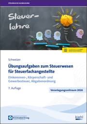 Cover von Übungsaufgaben zum Steuerwesen für Steuerfachangestellte