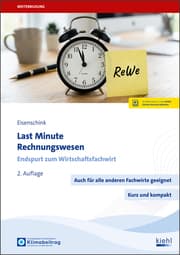 Cover von Last Minute Rechnungswesen