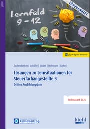 Cover von Lösungen zu Lernsituationen für Steuerfachangestellte 3