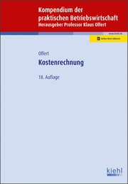 Cover von Kostenrechnung