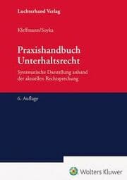 Cover von Praxishandbuch Unterhaltsrecht