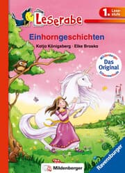 Cover von Leserabe mit Mildenberger Silbenmethode - Einhorngeschichten
