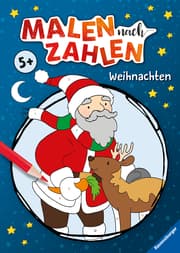 Cover von Malen nach Zahlen ab 5: Weihnachten