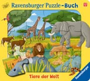 Cover von Ravensburger® Puzzle-Buch: Tiere der Welt