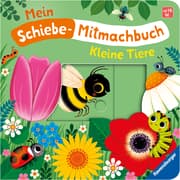 Cover von Mein Schiebe-Mitmachbuch - Kleine Tiere