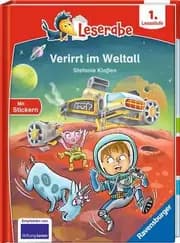 Cover of Leserabe 1. Lesestufe - Verirrt im Weltall