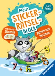 Cover von Mein Stickerrätselblock: Zahlen und Rechnen