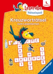 Cover von Leserabe Rätselspaß - Kreuzworträtsel zum Lesenlernen (1. Lesestufe)