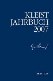 Cover von Kleist-Jahrbuch 2007