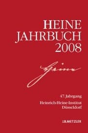 Cover von Heine-Jahrbuch 2008