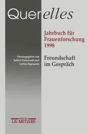 Cover von Querelles. Jahrbuch für Frauenforschung 1998
