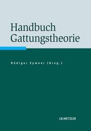 Cover von Handbuch Gattungstheorie