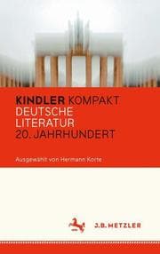 Cover von Kindler Kompakt: Deutsche Literatur, 20. Jahrhundert