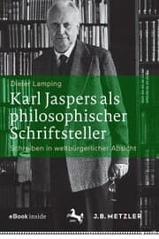 Cover von Karl Jaspers als philosophischer Schriftsteller