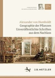 Cover von Alexander von Humboldt: Geographie der Pflanzen