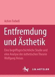 Cover von Entfremdung und Ästhetik