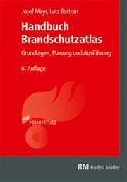 Cover von Handbuch Brandschutzatlas, 6. Auflage