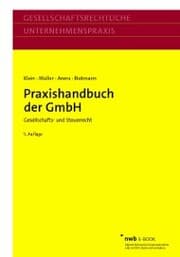 Cover von Praxishandbuch der GmbH