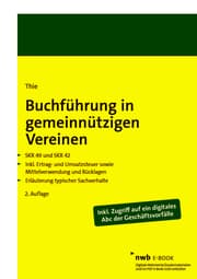 Cover von Buchführung in gemeinnützigen Vereinen