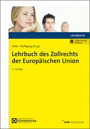 Cover von Lehrbuch des Zollrechts der Europäischen Union
