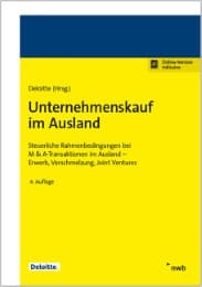 Cover von Unternehmenskauf im Ausland