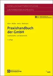 Cover von Praxishandbuch der GmbH