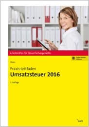 Cover von Praxis-Leitfaden Umsatzsteuer 2016
