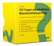 Cover von 555 Fragen zur mündlichen Bilanzbuchhalterprüfung