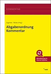 Cover von Abgabenordnung Kommentar