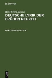 Cover von Barock-Mystik