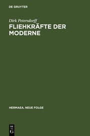 Cover von Fliehkräfte der Moderne