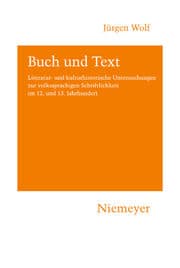 Cover von Buch und Text