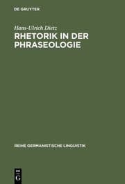 Cover von Rhetorik in der Phraseologie