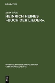 Cover von Heinrich Heines 'Buch der Lieder'.