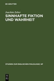 Cover von Sinnhafte Fiktion und Wahrheit