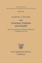 Cover von Zwischen Tradition und Wandel