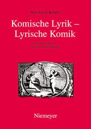 Cover von Komische Lyrik - Lyrische Komik